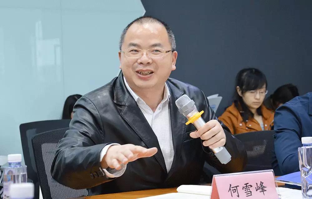 重庆理工大学会计学院副院长何雪峰讲话